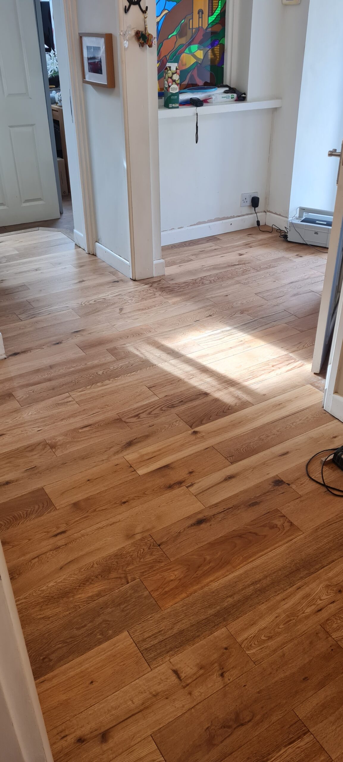 Project: Engineered wood flooring installation