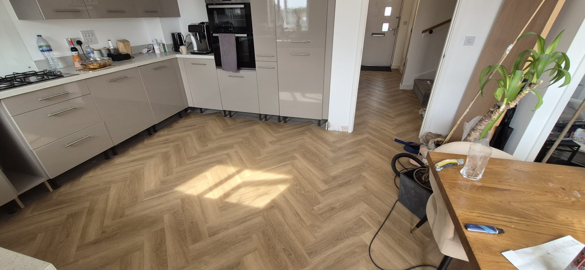 Featured image for Herringbone LVT Flooring
